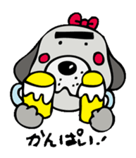 busu kawaii dog sticker #515294