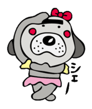 busu kawaii dog sticker #515299