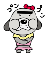 busu kawaii dog sticker #515302