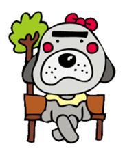 busu kawaii dog sticker #515305