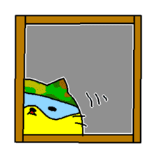 THE YELLOW CAT -Go to Survival game- sticker #515489