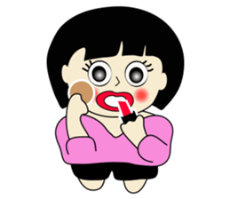 PINGPONG GIRL sticker #515862