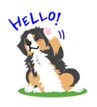 Bernese Mountain Dog sticker #516077