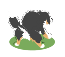 Bernese Mountain Dog sticker #516079