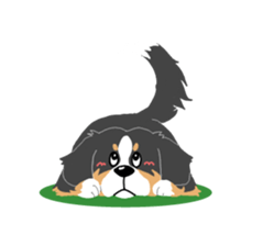 Bernese Mountain Dog sticker #516102