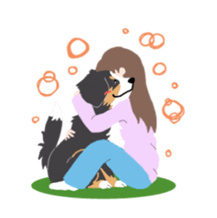 Bernese Mountain Dog sticker #516113