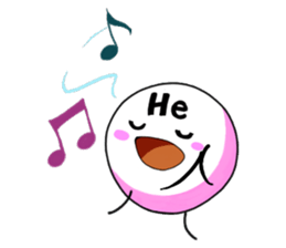 chemical symbol sticker #516155