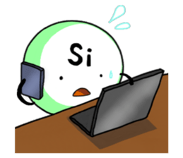 chemical symbol sticker #516168