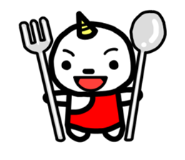 mame oni sticker #516540