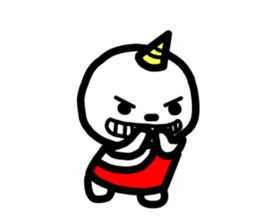mame oni sticker #516551