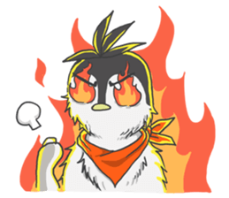 The Polar Sunset : Koco and Friends sticker #516840