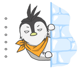 The Polar Sunset : Koco and Friends sticker #516843