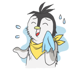 The Polar Sunset : Koco and Friends sticker #516845