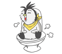 The Polar Sunset : Koco and Friends sticker #516849