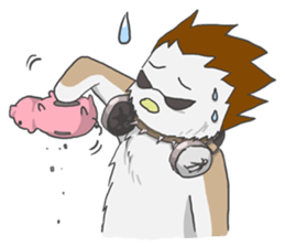 The Polar Sunset : Koco and Friends sticker #516856