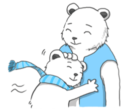 The Polar Sunset : Koco and Friends sticker #516862