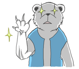 The Polar Sunset : Koco and Friends sticker #516866