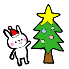 Christmas and New Year with Usatan. sticker #517314