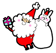 Christmas and New Year with Usatan. sticker #517317