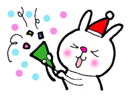 Christmas and New Year with Usatan. sticker #517320