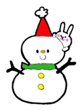 Christmas and New Year with Usatan. sticker #517330