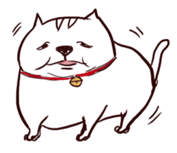Fat cat. sticker #517794
