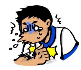 boys of cooking and eating sticker #518208