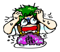 boys of cooking and eating sticker #518228