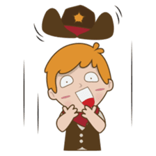 Bill, the fun and charming cowboy sticker #518490