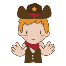 Bill, the fun and charming cowboy sticker #518508