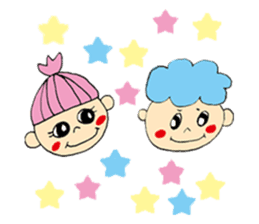 momo and sora sticker #518520