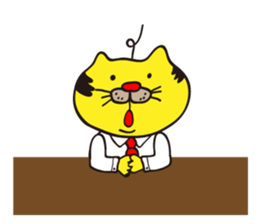 Hello Neko Oyaji sticker #518776
