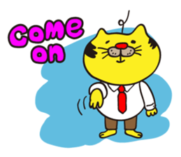 Hello Neko Oyaji sticker #518781