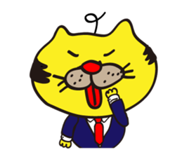 Hello Neko Oyaji sticker #518786