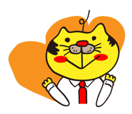 Hello Neko Oyaji sticker #518789