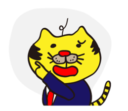 Hello Neko Oyaji sticker #518790