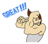 Bodybuilding sticker #519199