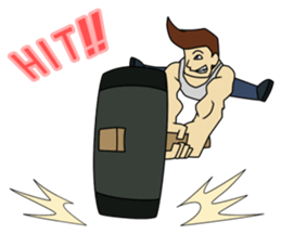 Bodybuilding sticker #519209