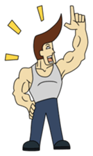 Bodybuilding sticker #519228