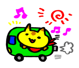 TRAVEL TIGER CAT sticker #519519