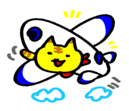 TRAVEL TIGER CAT sticker #519520