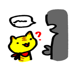 TRAVEL TIGER CAT sticker #519527