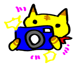 TRAVEL TIGER CAT sticker #519529