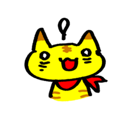 TRAVEL TIGER CAT sticker #519549