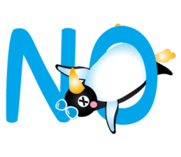 Loose penguin sticker #520201