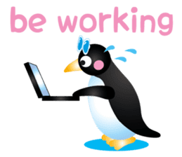 Loose penguin sticker #520202