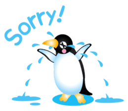 Loose penguin sticker #520203