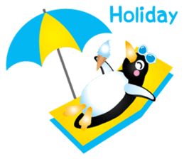 Loose penguin sticker #520205