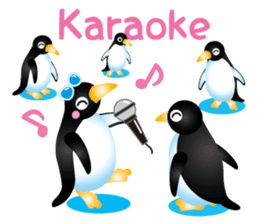 Loose penguin sticker #520220