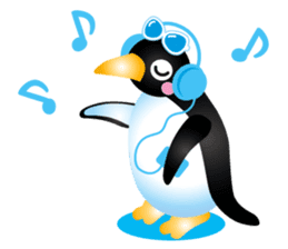 Loose penguin sticker #520227